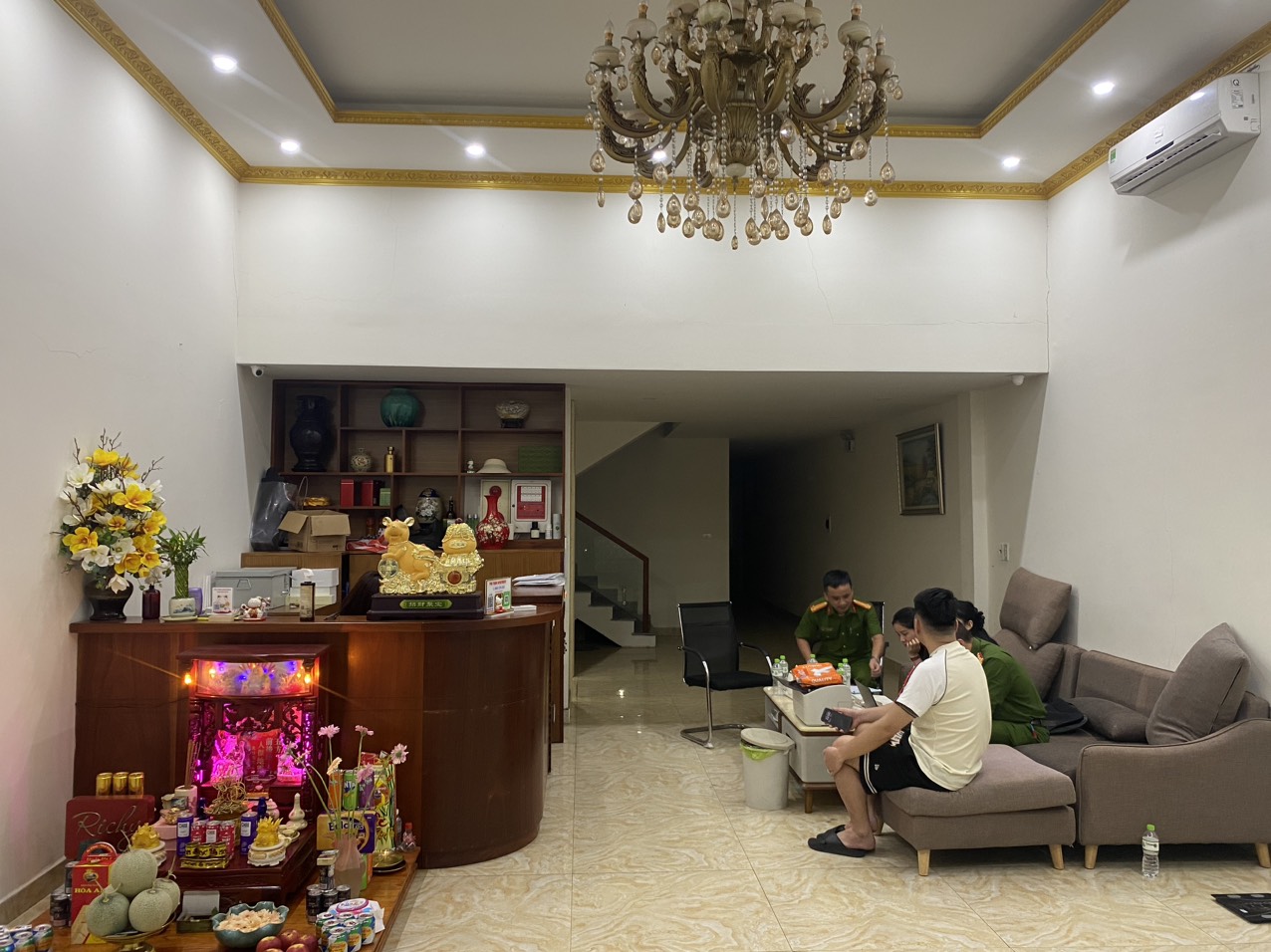 Phát hiện 1 cơ sở kinh doanh lưu trú ở huyện An Dương vi phạm quy định về điều kiện về an ninh, trật tự và PCCC